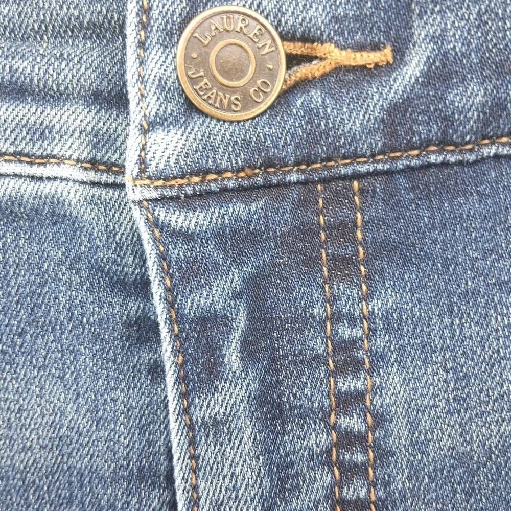 Lauren Ralph Lauren 18W Straight‎ Leg Jeans Stretch Denim Classic Fit Plus Size
